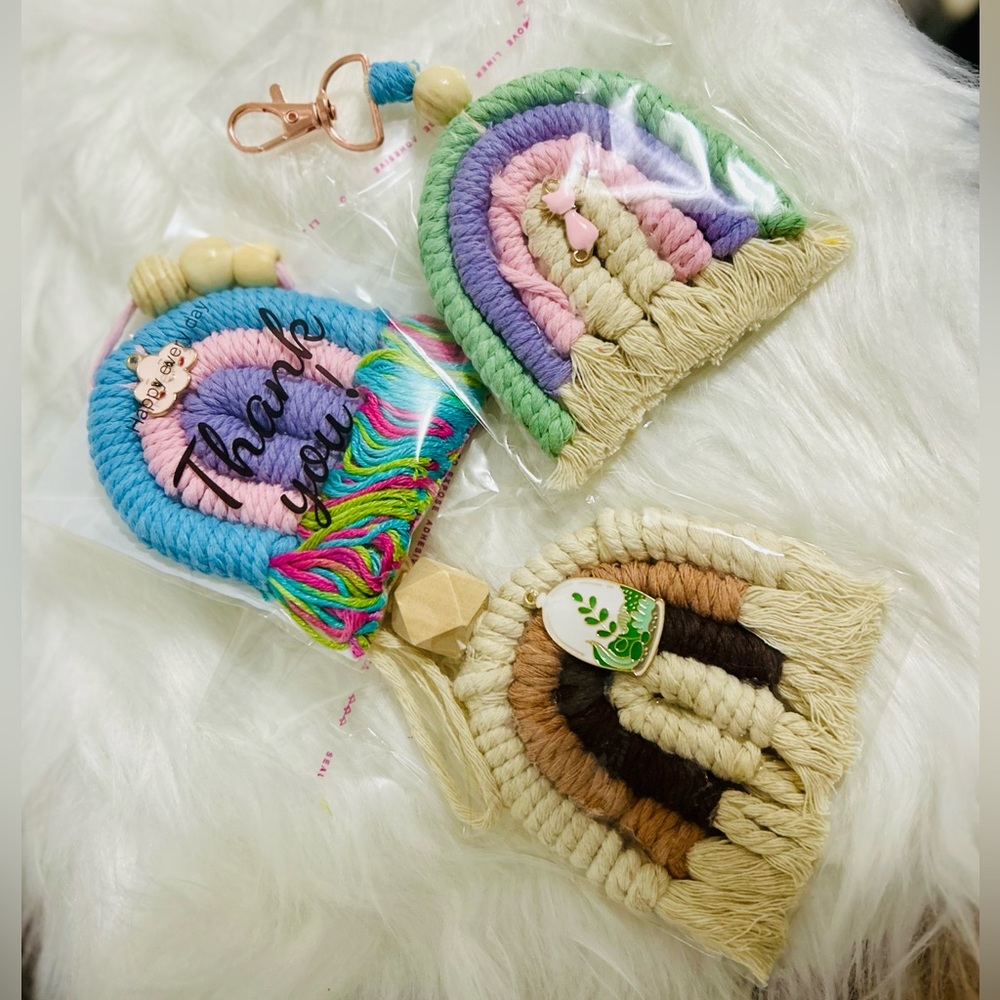 Macrame Car Charms